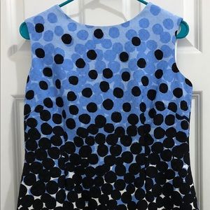 Polka dot Tahari dress